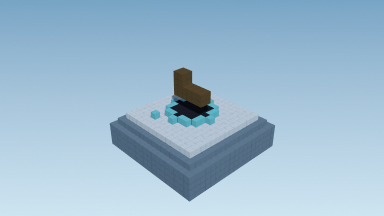 Ice Furniture — A ice furniture set — chairs, tables, lamps and shelves with real 3D models.