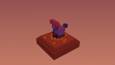 Magma Hound — A loping magma dog that hunts in the nether and drops magma cream.