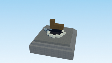 Warped Furniture — A warped furniture set — chairs, tables, lamps and shelves with real 3D models.